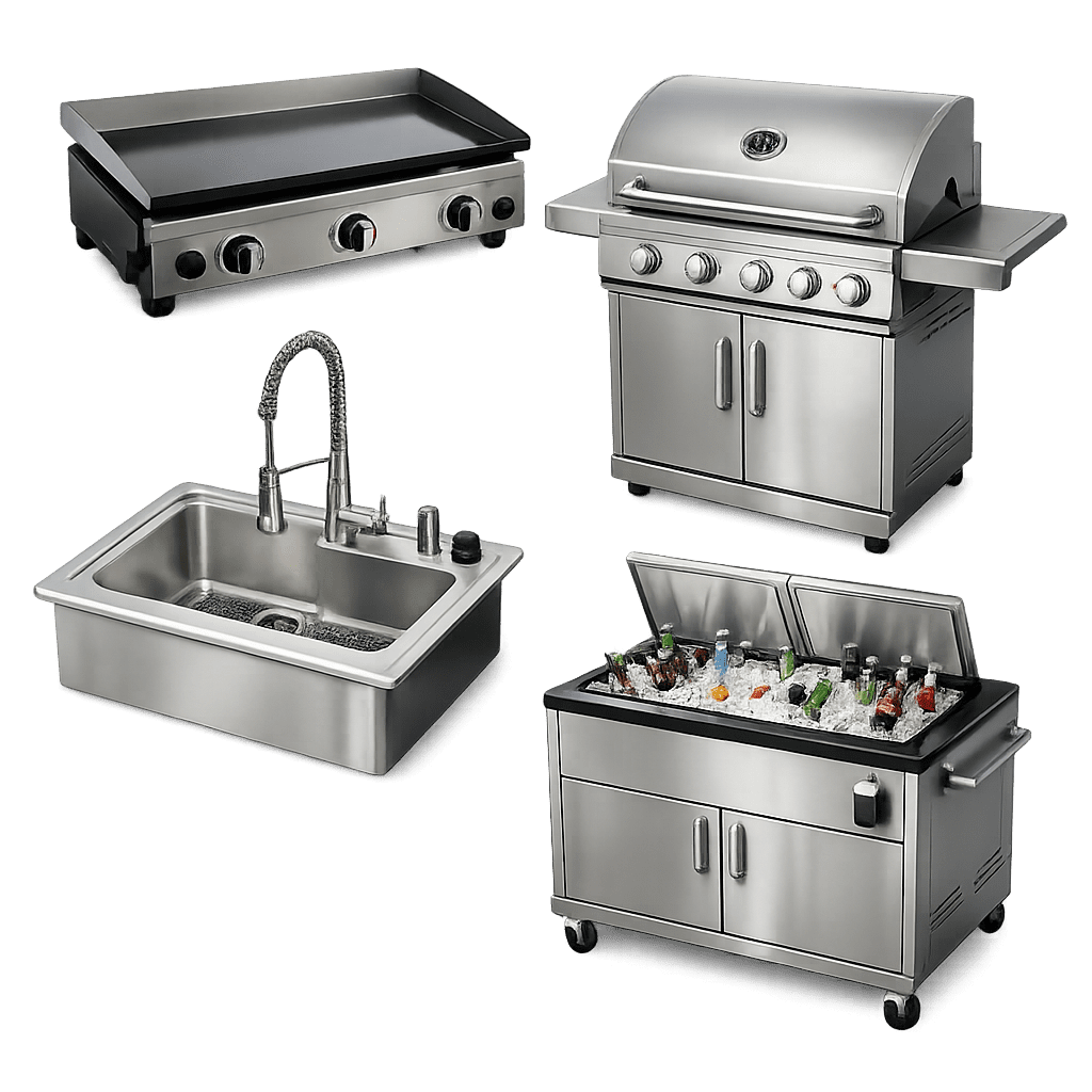 Grills, Griddles, Sinks, ect for outdoor kitchens